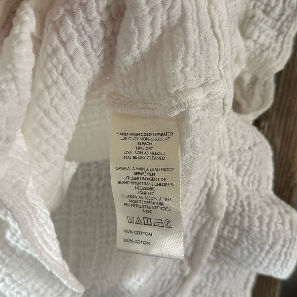 Free People White Textured Top - Picture 5 of 5